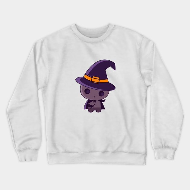 Cute Halloween Character Crewneck Sweatshirt by Rockave Design